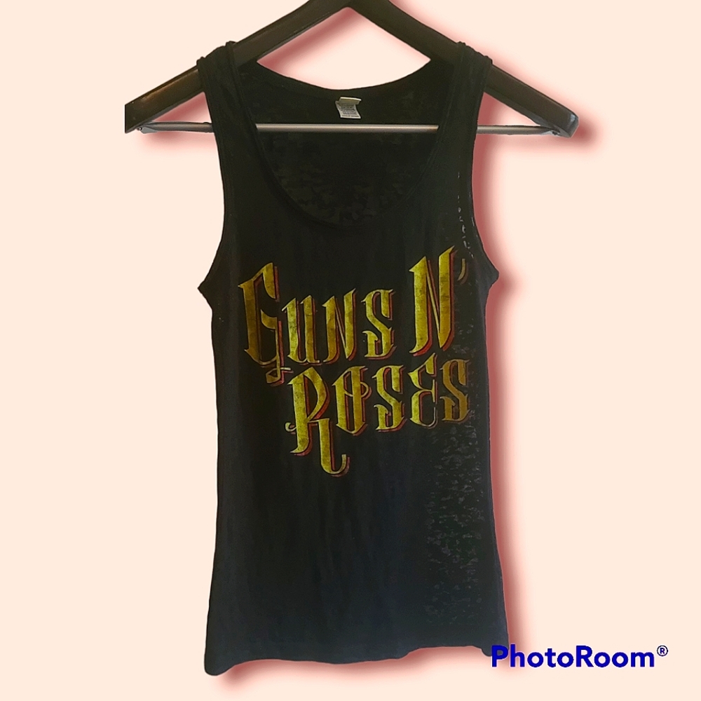 ⚡️2/$20 Guns N Roses tank top